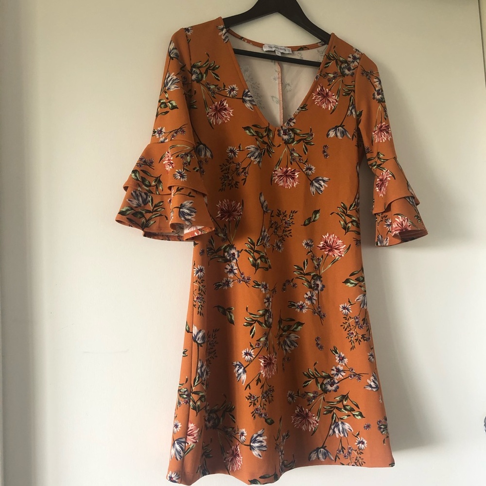 Dress with Floral Pattern
